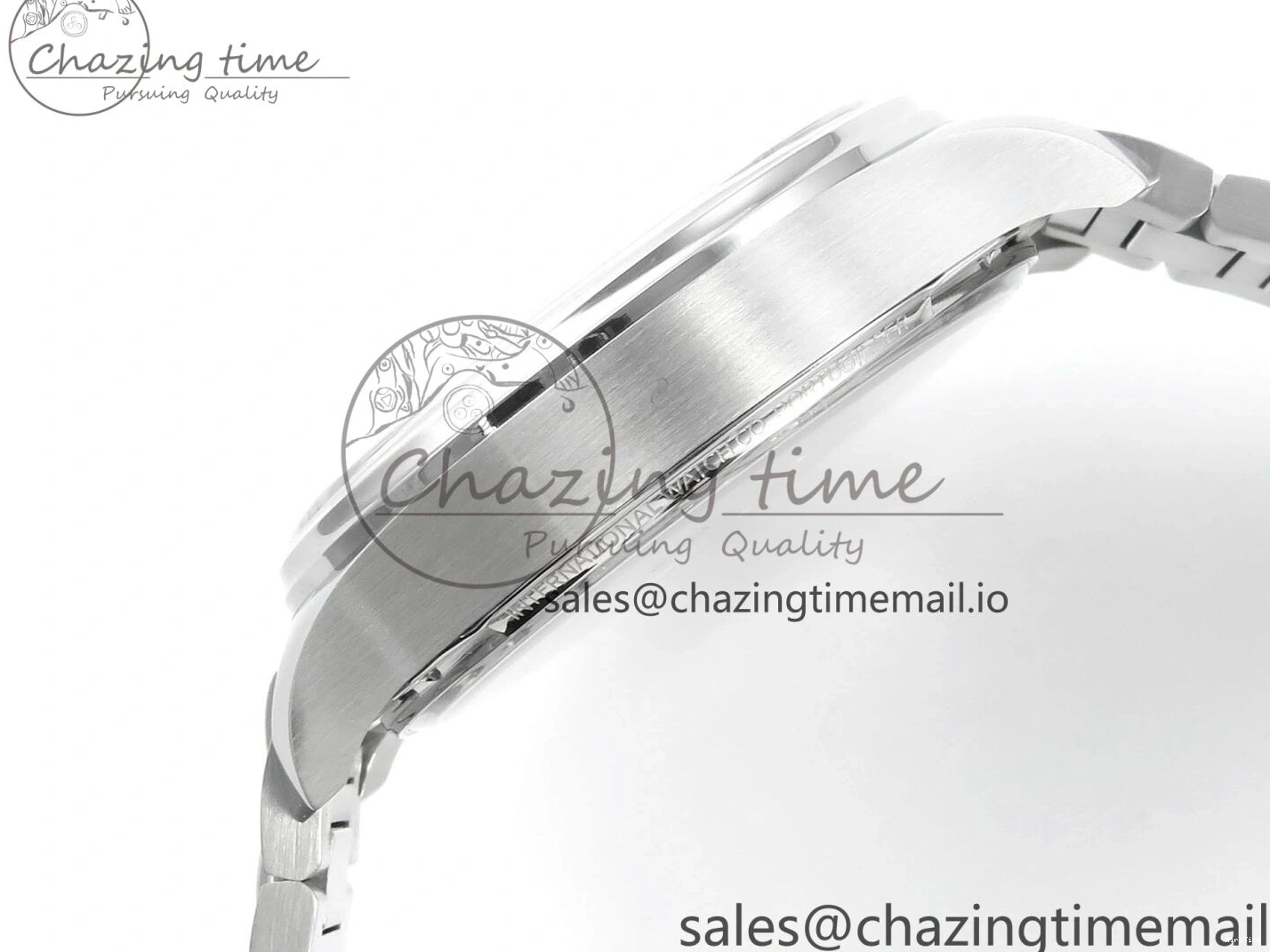 MIROTIME 0506 FashionForward Portugieser Auto IWC0562D APSF 1:1 Best Edition Light Blue Dial on SS Bracelet A 6994